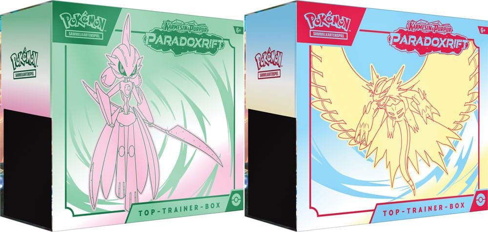 Pokémon KP04 Karmesin&Purpur Paradoxrift Top Trainer Box *German Version* Pokémon Company International
