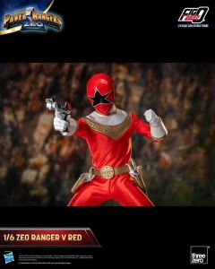 Power Rangers Zeo FigZero Action Figure 1/6 Ranger V Red 30 cm ThreeZero