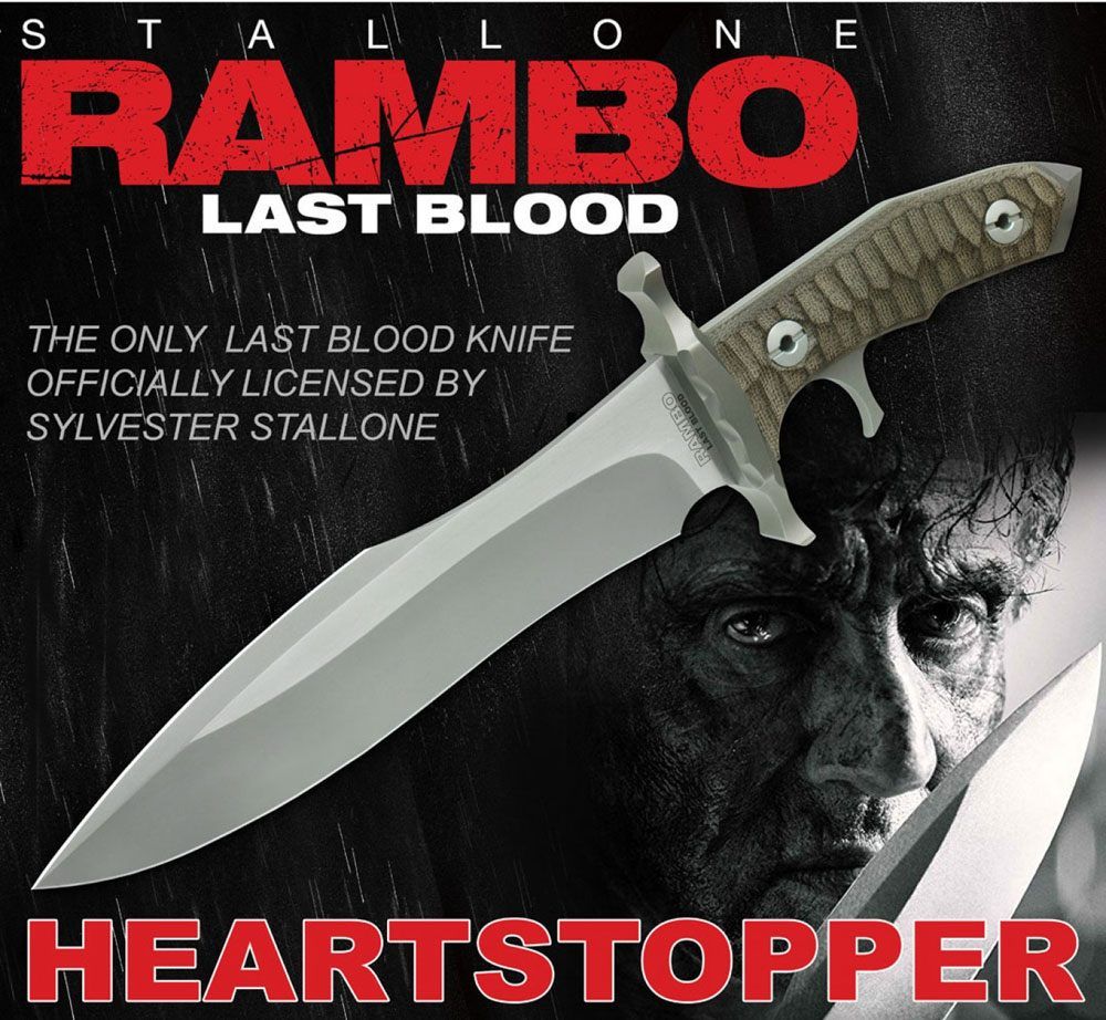Rambo: Last Blood Replica 1/1 Heartstopper Knife 38 cm - Damaged packaging United Cutlery