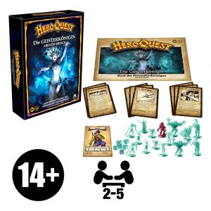 HeroQuest Board Game Expansion Die Geisterkönigin Quest Pack *German Version* Hasbro