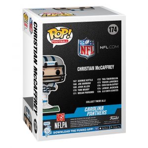 NFL POP! Sports Vinyl Figure Panthers - Christian McCaffrey (Away) 9 cm - Damaged packaging Funko
