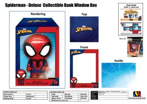 Marvel Figural Bank Giant Deluxe Spider-Man 45 cm Monogram Int.