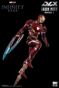 Infinity Saga DLX Action Figure 1/12 Iron Man Mark 50 17 cm ThreeZero