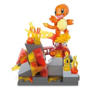 Pokémon MEGA Construction Set Charmander's Fire-Type Spin Mattel