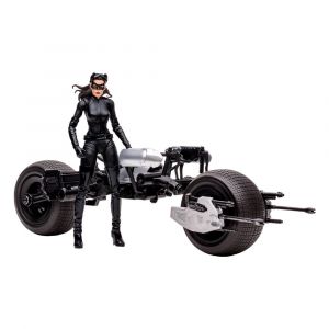 DC Multiverse Vehicle Batpod with Catwoman (The Dark Knight Rises) McFarlane Toys