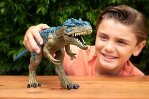Jurassic World Epic Evolution Action Figure Ruthless Rampage Allosaurus Mattel