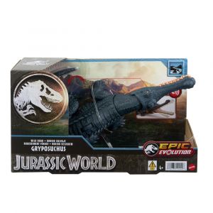 Jurassic World Epic Evolution Action Figure Wild Roar Gryposuchus Mattel