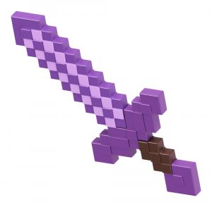 Minecraft Roleplay Replica Enchanted Sword Mattel