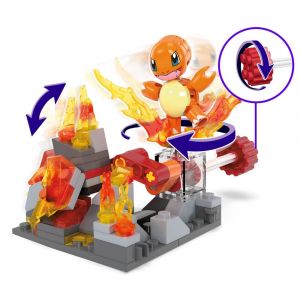 Pokémon MEGA Construction Set Charmander's Fire-Type Spin Mattel
