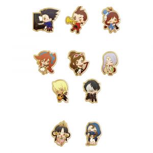 Apollo Justice: Ace Attorney Trilogy Enamel Pin Orchestra 5 cm Assortment (10)