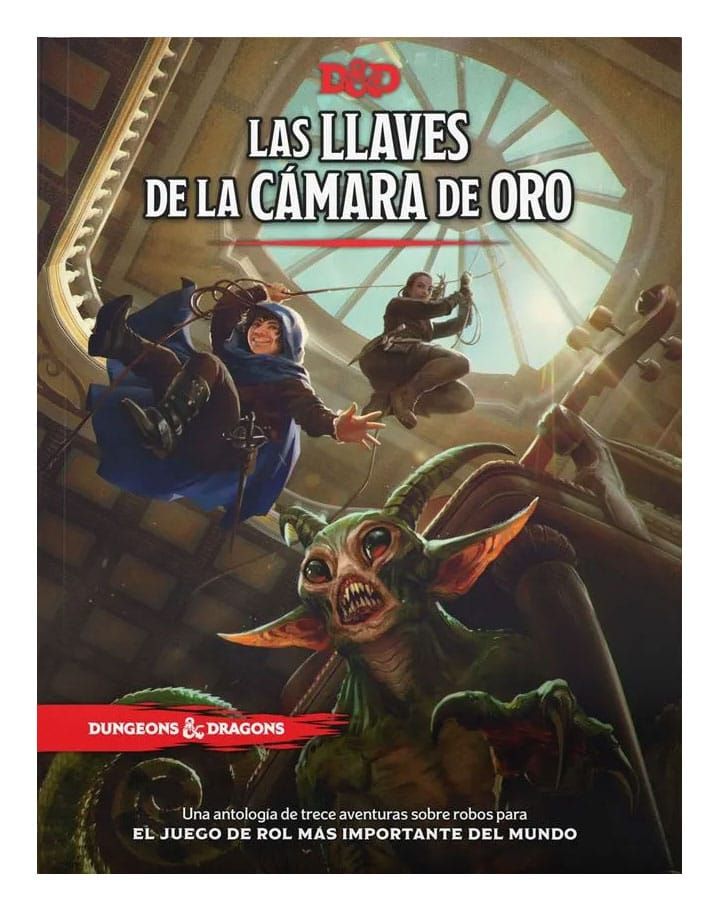 Dungeons & Dragons RPG Adventure Las Llaves de la Cámara de Oro spanish Wizards of the Coast
