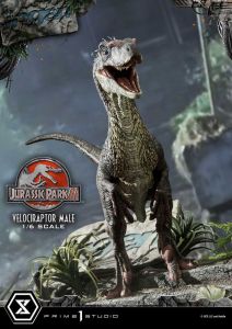 Jurassic Park III Legacy Museum Collection Statue 1/6 Velociraptor Male Bonus Version 40 cm Prime 1 Studio