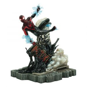 Marvel's Spider-Man 2 Marvel Gallery Deluxe PVC Diorama Miles Morales (Gamerverse) 25 cm Diamond Select