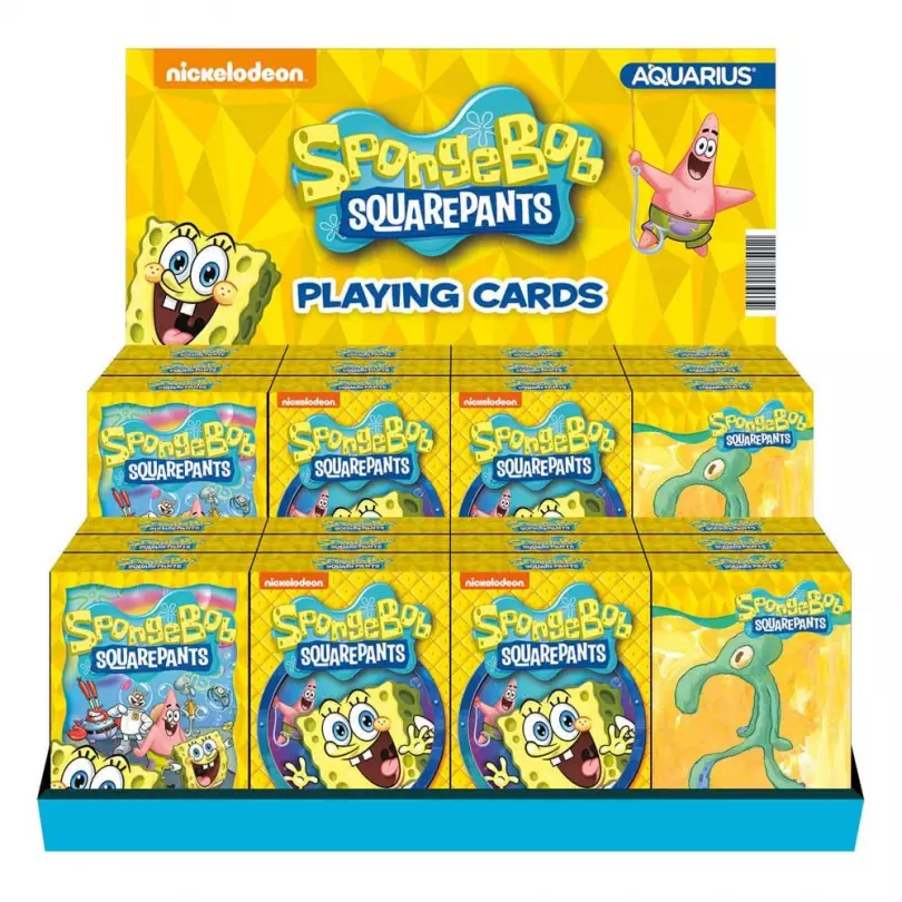 Spongebob Squarepants Playing Cards Display (24) Aquarius