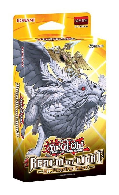 Yu-Gi-Oh! TCG Structure Deck: Realm of Light (Reprint) Display (8) *English Version* Konami