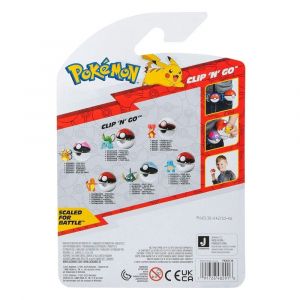 Pokémon Clip'n'Go Poké Balls Dedenne & Poké Ball Jazwares