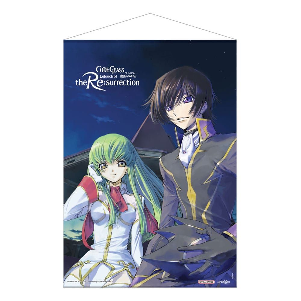 Code Geass Lelouch of the Re:surrection Wallscroll Lelouch and C.C. 50 x 70 cm POPbuddies