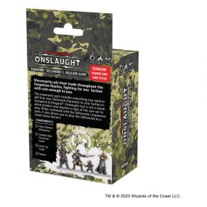 Dungeons & Dragons Game Expansion Onslaught Expansion - Sellswords 2 - Gold and Glory *English Version* Wizkids