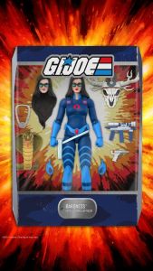 GI Joe Ultimates Action Figure Wave 6 Baroness (Dark Blue) 18 cm Super7