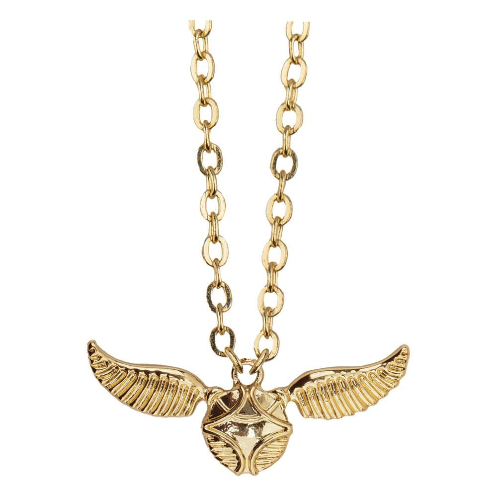 Harry Potter Necklace with Pendant Golden Snitch Cinereplicas
