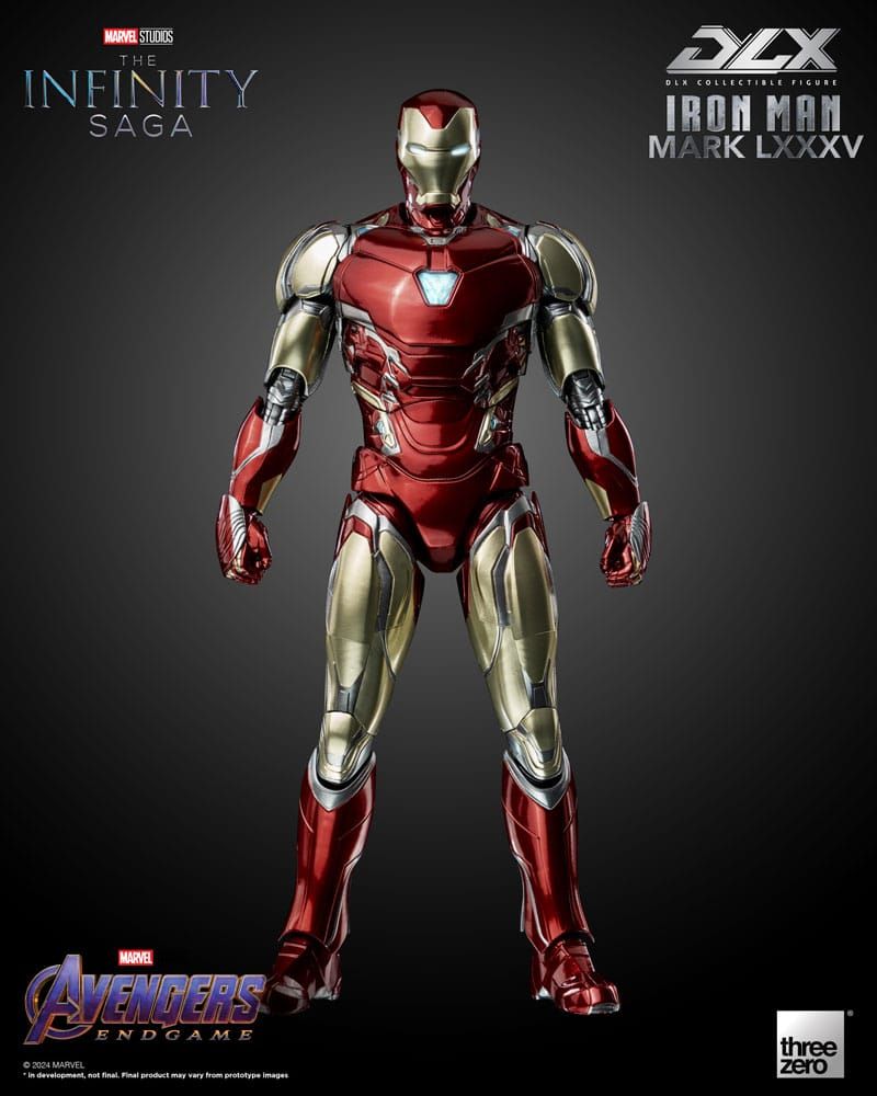 Infinity Saga DLX Action Figure 1/12 Iron Man Mark 85 17 cm ThreeZero