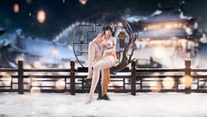 Original Character PVC Statue 1/7 Xiami China Dress Step On Snow Ver. 26 cm APEX