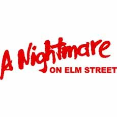 Licenced Nightmare on Elm Street movie t-shirts