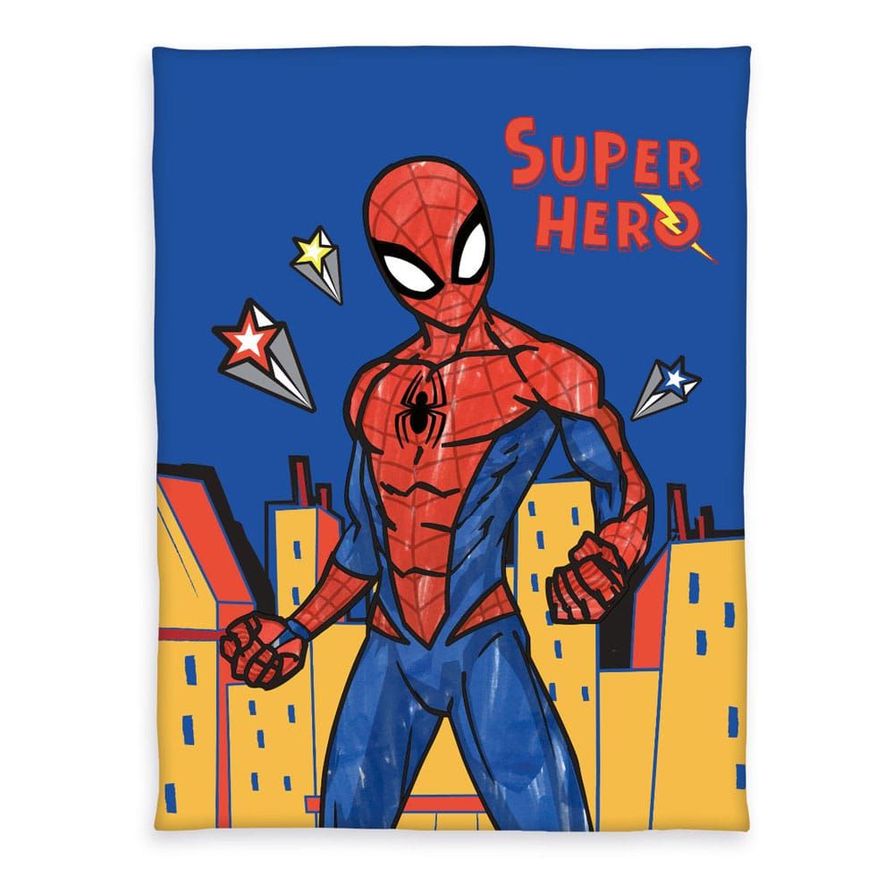 Spider-Man Fleece Blanket Super Hero 130 x 170 cm Herding