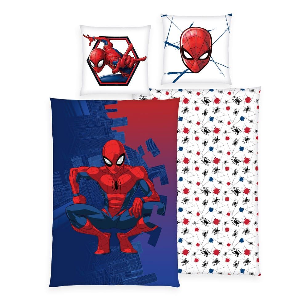 Spider-Man Duvet Set 135 x 200 cm / 80 x 80 cm Herding