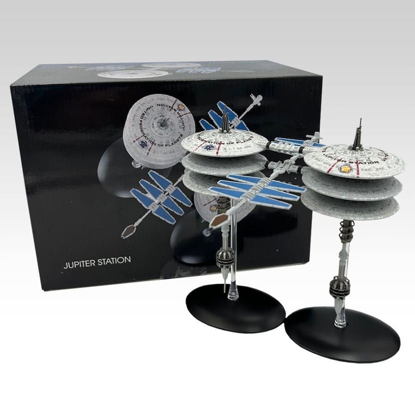 Star Trek Starship Diecast Mini Replicas Jupiter Station Eaglemoss Publications Ltd.