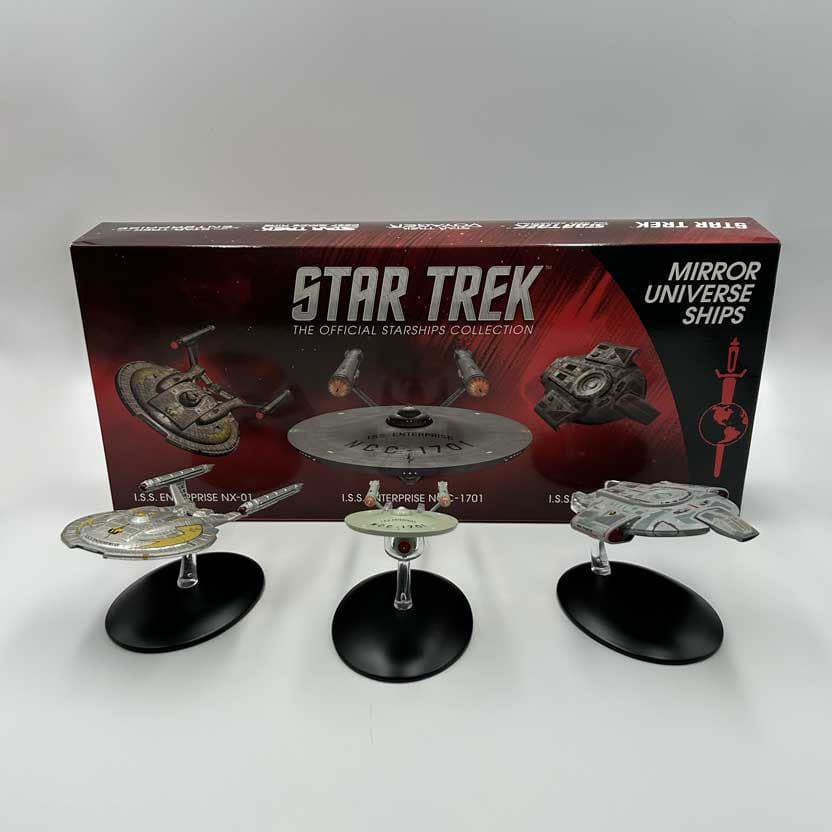 Star Trek Starship Diecast Mini Replicas Mirror Universe Starships Box Set Eaglemoss Publications Ltd.