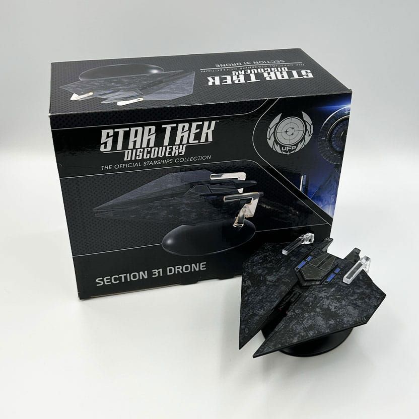 Star Trek Starship Diecast Mini Replicas Section 31 Fighter Eaglemoss Publications Ltd.
