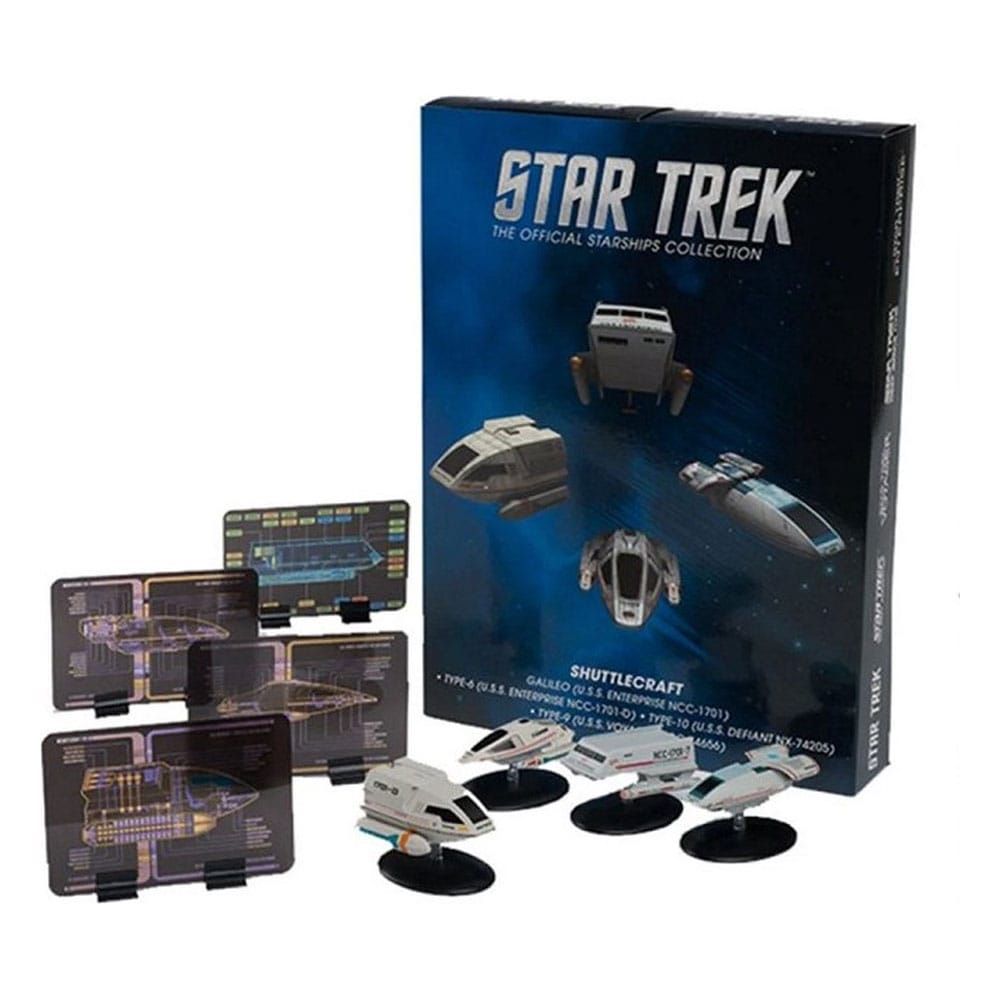 Star Trek Starship Diecast Mini Replicas Shuttle Set 1 Eaglemoss Publications Ltd.