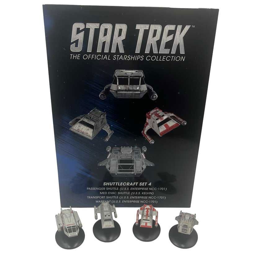 Star Trek Starship Diecast Mini Replicas Shuttle Set 4 Eaglemoss Publications Ltd.