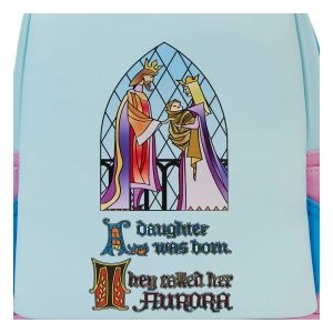 Disney by Loungefly Backpack Sleeping Beauty Stained Glass Castle