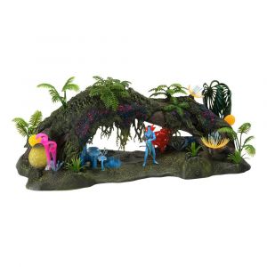 Avatar W.O.P Deluxe Playset Omatikaya Rainforest with Jake Sully - Severely damaged packaging