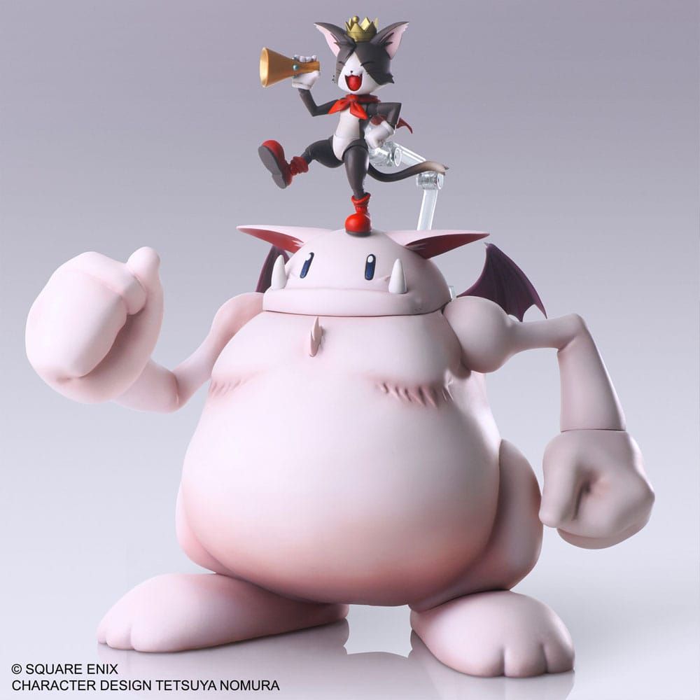 Final Fantasy VII Bring Arts Action Figure Set Cait Sith & Fat Moogle Square-Enix