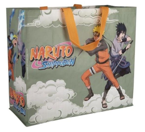 Naruto Shippuden Tote Bag Grey Konix