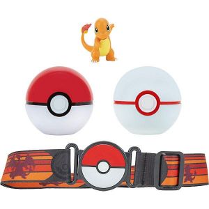 Pokémon Clip'n'Go Poké Ball Belt Set Poké Ball, Luxury Ball & Charmander  - Damaged packaging