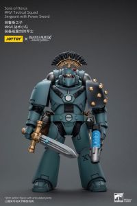 Warhammer The Horus Heresy Action Figure 1/18 Sons of Horus MKVI Tactical Squad Sergeant with Power Sword 12 cm Joy Toy (CN)