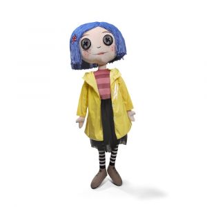 Coraline Life-Size Plush Figure Coraline with Button Eyes 152 cm NECA