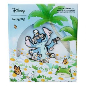 Disney by Loungefly Enamel 3" Pins Lilo and Stitch Springtime 3" Collector Box Assortment (12)