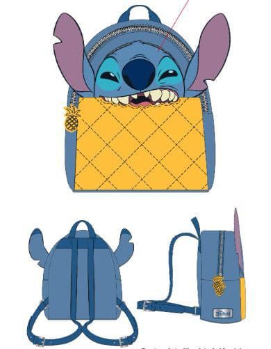 Lilo & Stitch Backpack Mini Pineapple Stitch Difuzed