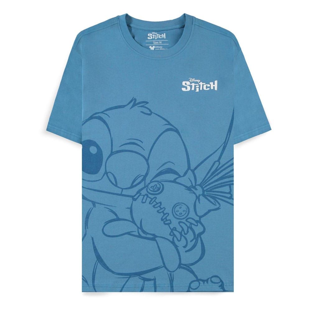 Lilo & Stitch T-Shirt Hugging Stitch Size L Difuzed