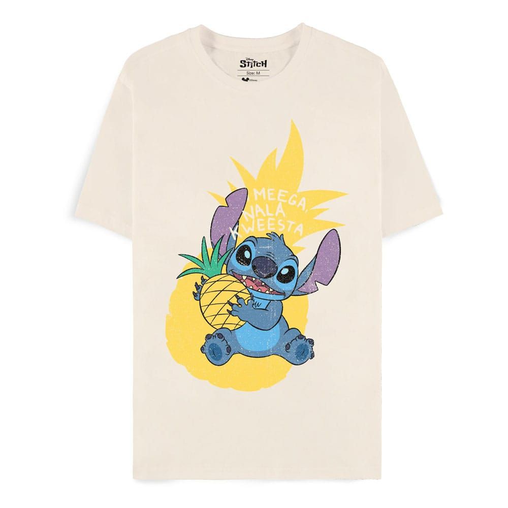 Lilo & Stitch T-Shirt Pineapple Stitch Size L Difuzed