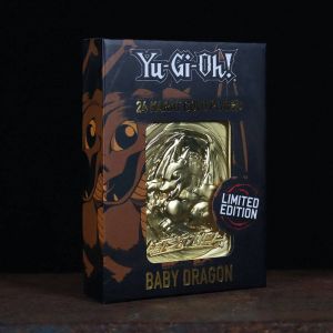 Yu-Gi-Oh! Replica Card Baby Dragon (gold plated) FaNaTtik