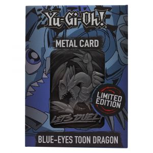 Yu-Gi-Oh! Replica Card Blue Eyes Toon Dragon Limited Edition FaNaTtik