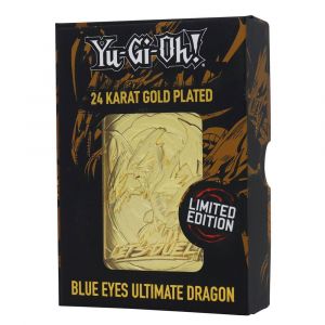 Yu-Gi-Oh! Replica Card Blue Eyes Ultimate Dragon (gold plated) FaNaTtik