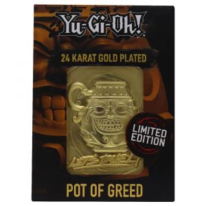 Yu-Gi-Oh! Replica Card Pot of Greed (gold plated) FaNaTtik