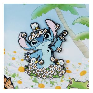 Disney by Loungefly Enamel 3" Pins Lilo and Stitch Springtime 3" Collector Box Assortment (12)